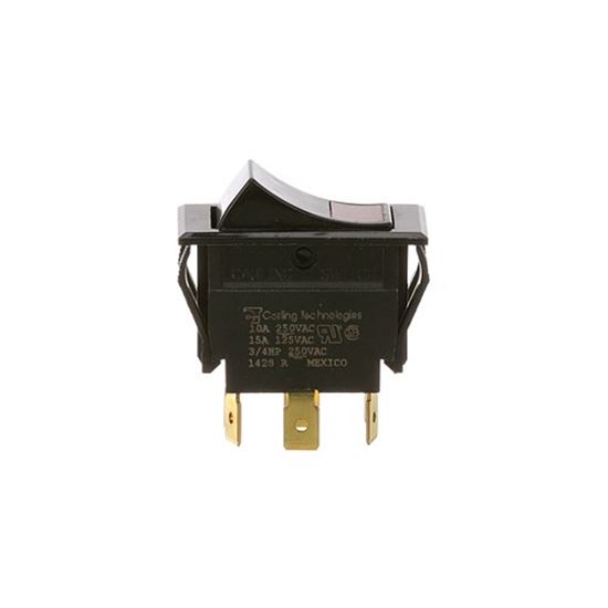 Picture of Switch,Rocker (Dpdt,On/On) for Cleveland Part# CLE106871
