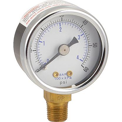 Picture of Gauge,Pressure(0-60Psi) for Cleveland Part# CLEC6006140
