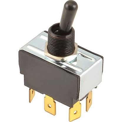 Picture of Switch,Toggle (On/Mom/On, Blk) for Lang Part# 2E-30303-16