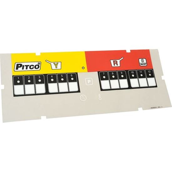Picture of Overlay,2-Zone (Multi-Product) for Pitco Part# PITA6096501