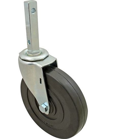 Caster,Square Stem (5"Od,Swvl) for Lakeside Part LAK09138. Restaurant