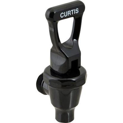 Picture of Faucet (Black,Plastic,Locking) for Wilbur Curtis Part# WCWC1841