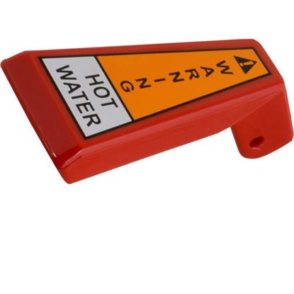 Picture of Handle,Faucet (Lift, Hot, Red) for Bunn-O-Matic Part# 2861.0003