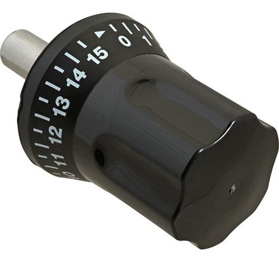 Picture of Knob,Table Adjustment (0-15) for Globe Part# GLOM00209