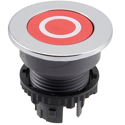Picture of Button,Off (Red) for Robot Coupe Part# ROB502169