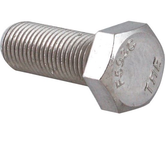 Picture of Screw,Hex Head(3/8"-24X1",Ss) for Vollrath/Redco Part# 379019