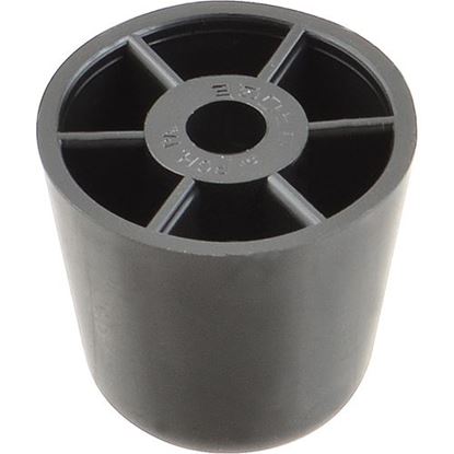 Picture of Foot (1"H, 1/4"Id, Black,Plst) for Nemco Food Equipment Part# NEM45983