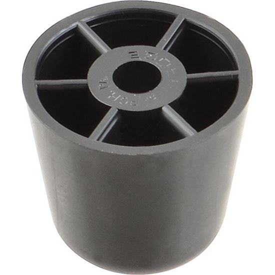 Picture of Foot (1"H, 1/4"Id, Black,Plst) for Nemco Food Equipment Part# 45983