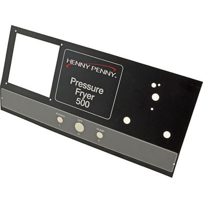 Picture of Decal,Main Power (Model 500) for Henny Penny Part# 61554