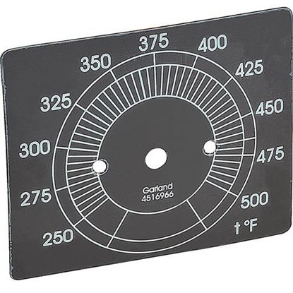 Picture of Plate,Dial (250-500F) for Garland Part# GL4516966