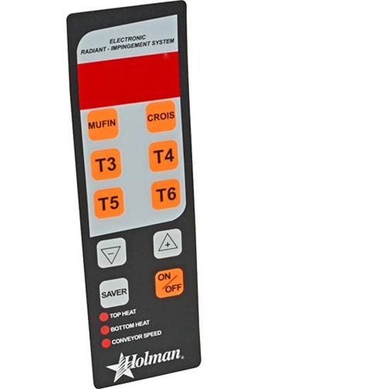 Picture of Label,Control Panel for Holman Part# STA2M-Z17510