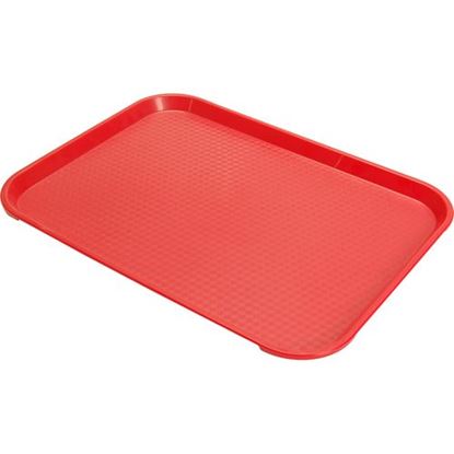 Picture of Tray, Food (12 X 16", Red) for Cambro Part# CAM1216FF-163