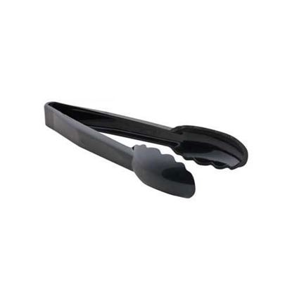 Picture of Tongs (9"L,Scallop, Blk Plst) for Cambro Part# 9TGS (110)