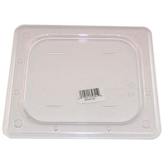 Picture of Lid, Flat (1/6 Food Pan,Clear) for Cambro Part# CAM60CWC (135)