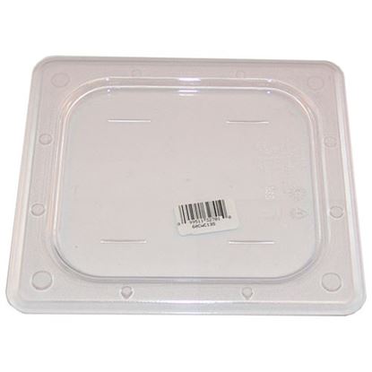 Picture of Lid, Flat (1/6 Food Pan,Clear) for Cambro Part# CAM60CWC135