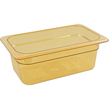 Picture of Pan,Food(H-Pan,Fourth,4"D,Sand for Cambro Part# CAMPO712
