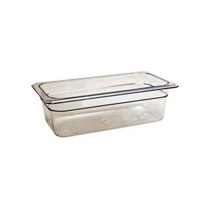 Picture of Pan (1/3 X 4", Clear) for Cambro Part# 34CW-135