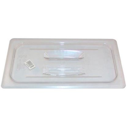 Picture of Lid,Clear(1/3 Size, W/O Notch) for Cambro Part# CAMCO3/30CWCH135