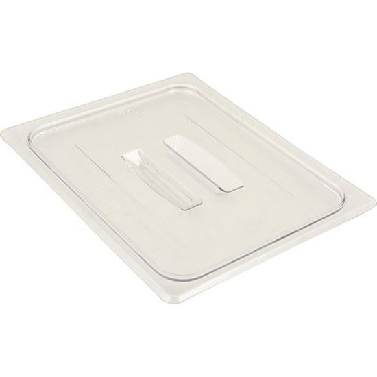 Picture of Lid,Clear(1/2 Size, W/O Notch) for Cambro Part# CAMCO3-20CWCH (135)