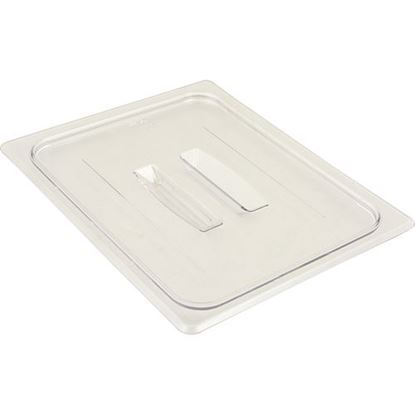 Picture of Lid,Clear(1/2 Size, W/O Notch) for Cambro Part# CAMCO3-20CWCH(135)