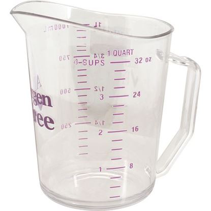 Picture of Cup,Measuring (1 Quart) for Cambro Part# CAM100MCCW441