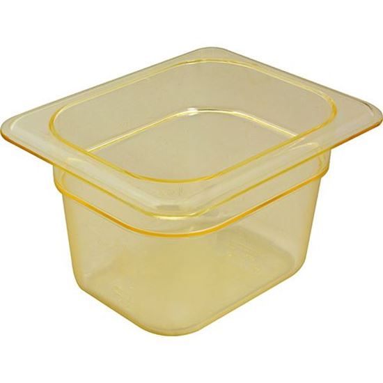 Picture of Pan,Food(H-Pan,Eighth,4"D,Ambr for Cambro Part# CAM84HP150