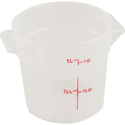 Picture of Container(Rnd,Translucent,1Qt) for Cambro Part# CAMRFS1PP (190)