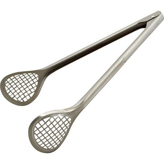 Picture of Tongs,Grill/Fry(S/S,Wide,12"L) for Browne Foodservice Part# 57599
