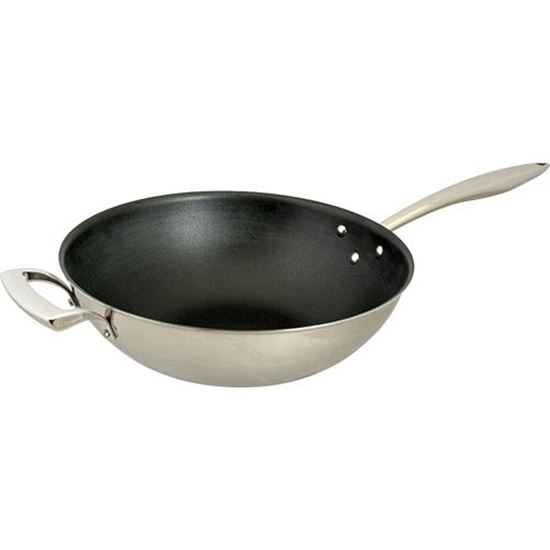 Picture of Wok Pan (Non-Stick,5 Qt,12"Od) for Browne Foodservice Part# 5724102