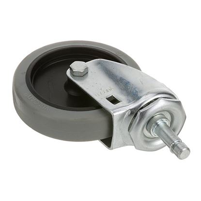 Picture of Caster,Stem (4"Od,Swvl,Gray) for Rubbermaid Part# RUB3355L6