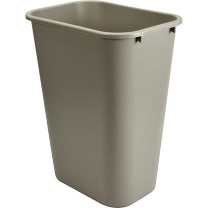 Picture of Basket,Waste (41-1/4 Qt, Plst) for Rubbermaid Part# FG295700BEIG