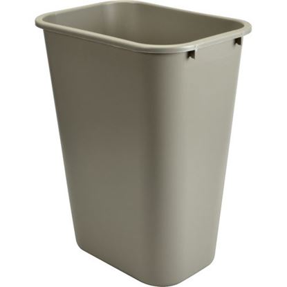 Picture of Basket,Waste (41-1/4 Qt, Plst) for Rubbermaid Part# RBMDFG295700BEIG