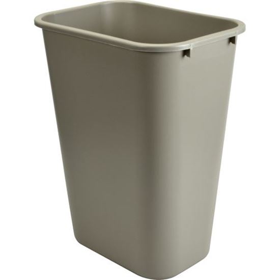 Picture of Basket,Waste (41-1/4 Qt, Plst) for Rubbermaid Part# RBMDFG295700BEIG