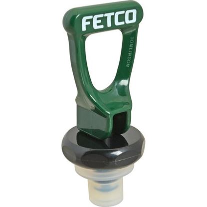Picture of Faucet,Upper (Green) for Fetco Part# FET1071.00031.00