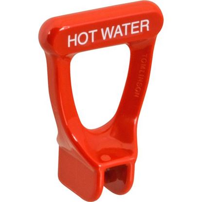 Picture of Handle,Faucet (Hot Water, Red) for Fetco Part# FET1071.00040.00