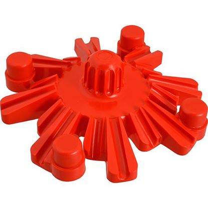 Picture of Dome,Cascade Spray(3-1/2",Red) for Fetco Part# FET1102.00043.00