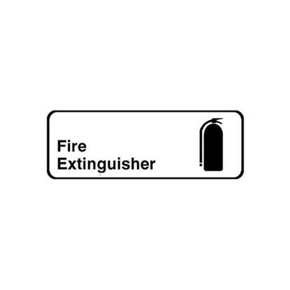 Picture of Sign,Fire Extinguisher (3X9") for Traex Div Of Menasha Corp Part# 4518