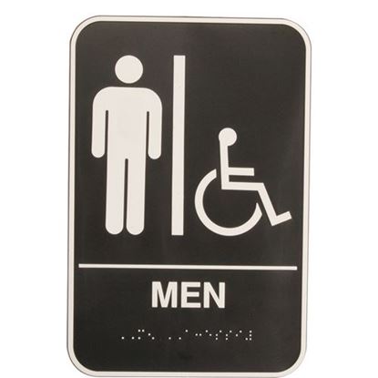 Picture of Sign,Men'S,Whlchair(Braille) for Traex Div Of Menasha Corp Part# TRX5631