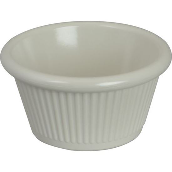 Picture of Ramekin,Ribbed(2.5Oz,Bone)(12) for Gessner Products Company Inc Part# 0382ABN
