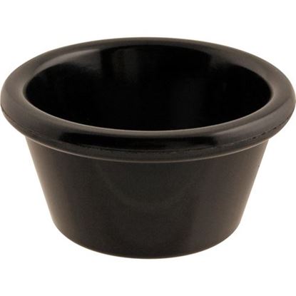 Picture of Ramekin,Smooth(2 Oz,Black)(12) for Gessner Products Company Inc Part# 0392BK