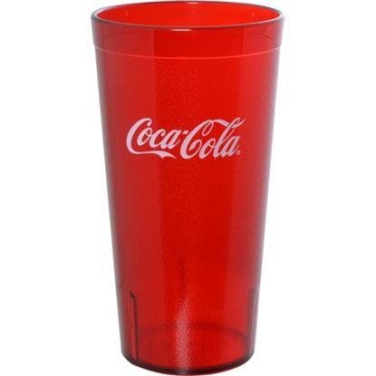 Picture of Tumbler (20 Oz,Coca-Cola,Ruby) for Carlisle Foodservice Products Part# CAL52203550