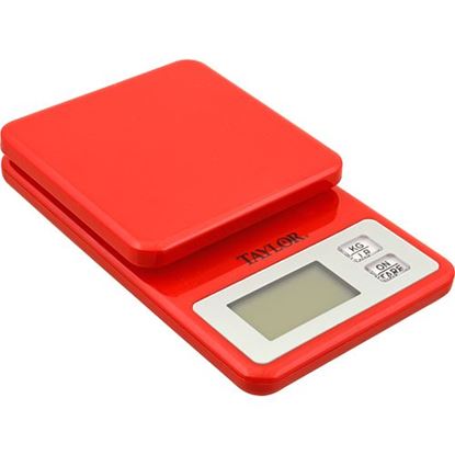 Picture of Scale,Digital (11Lbs,Red,Plst) for Taylor Precision Products,L.P. Part# 3817R