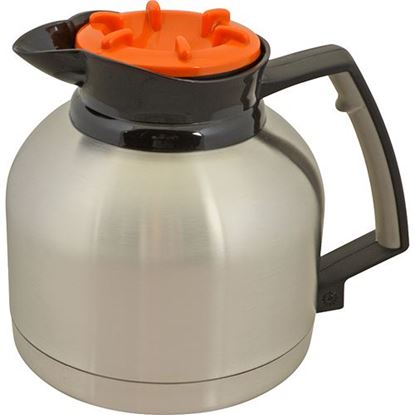 Picture of Decanter (Orange Lid / Decaf) for American Metal Ware Part# AMWSS1.9LD