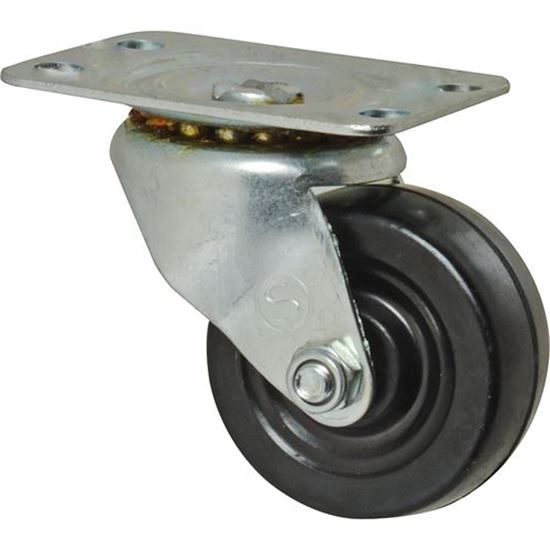 Picture of Caster,Plate (2"Od,Swvl,Black) for Filtercorp Part# 847-15SET