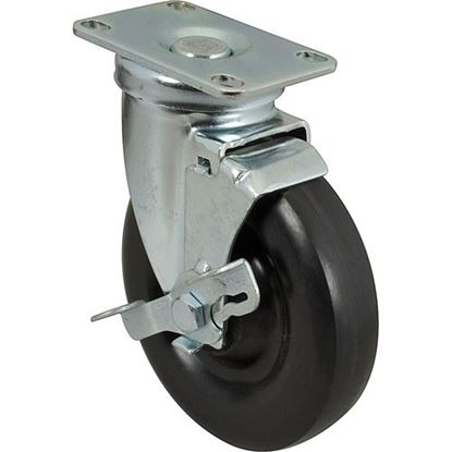 Picture of Caster (5"Od,Swivel, W/ Brake) for Bevles Part# BVL780036