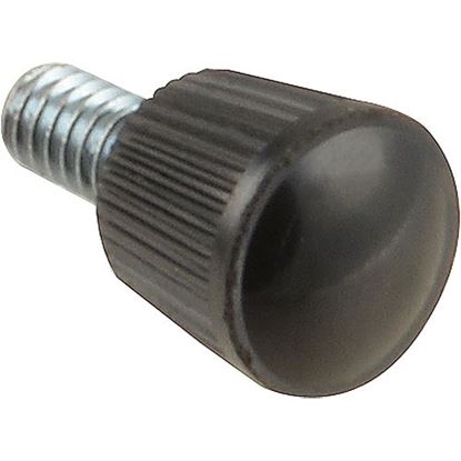 Picture of Knob(1/4-20 Thd,5/8"Od,Blk Pl) for Bevles Part# BVL783016