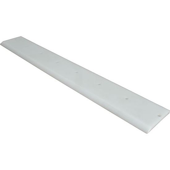 Picture of Scraper (#3, White Poly) for Somerset Part# SOM0500-512