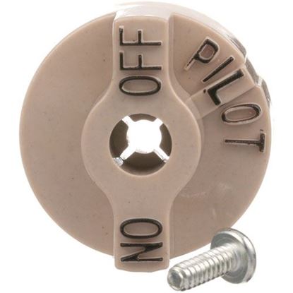Picture of Valve Knob1-1/4 D, Off-Pilot-On for Keating Part# 004803