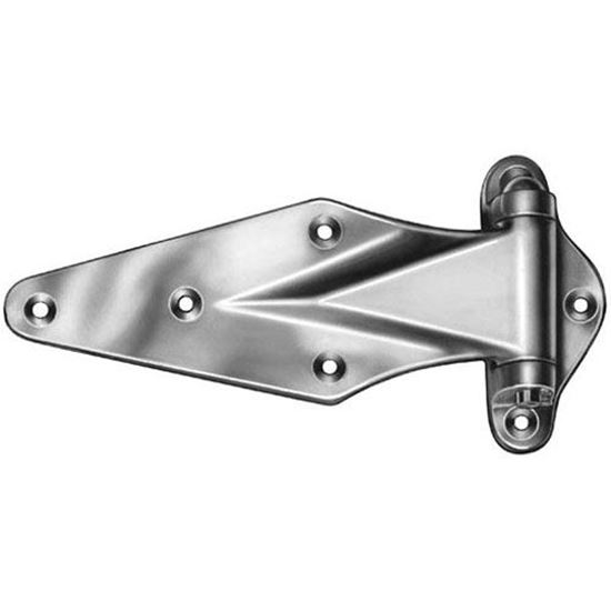 Picture of Kason - 1070000040 Hinge 1-1/8" Ofst, 6"L for Premco Part# LPRH11/8