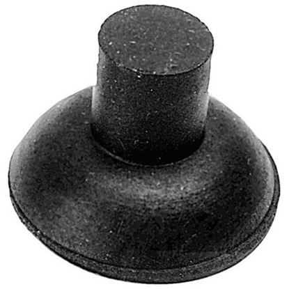 Picture of Suction Cup Foot1/4H 1/2" D X 1/2" H for Waring/Qualheim Part# 017384